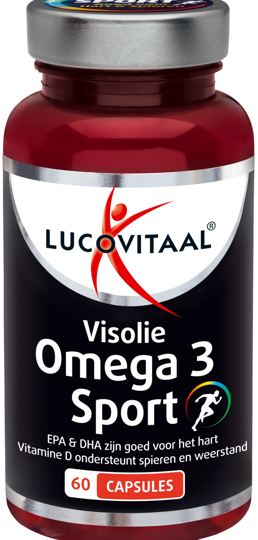 Lucovitaal Visolie Omega 3 Sport (60 capsules)