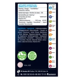 Lucovitaal Vitamine B12 1000mcg (180 kauwtabletten)