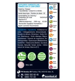 Lucovitaal Vitamine B12 1000mcg (60 tabletten)