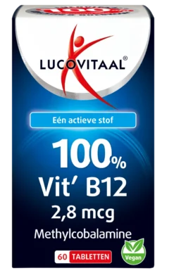 Lucovitaal Vitamine B12 100% (60 tabletten)