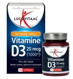 Lucovitaal Vitamine D3 25mcg (60 capsules)