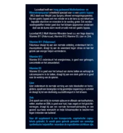Lucovitaal WLS Multi Vitamine Mineralen (30 capsules)