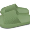Lucovitaal Zomer Badslipper 35-36 Olijfgroen (1 paar)