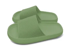 Lucovitaal Zomer Badslipper 35-36 Olijfgroen (1 paar)