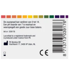Lucovitaal Zuur Base pH Test Strips (80 stuks)
