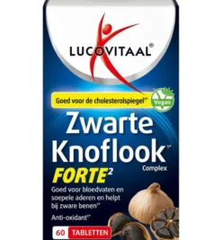 Lucovitaal Zwarte Knoflook Forte (60 tabletten)