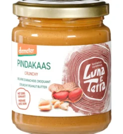 Luna E Terra Pindakaas Crunchy Bio (250 gr)
