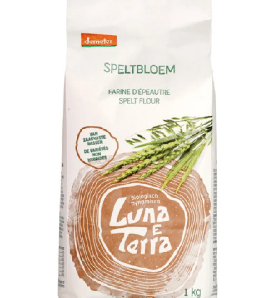 Luna E Terra Speltbloem Demeter Bio (1000 gr)