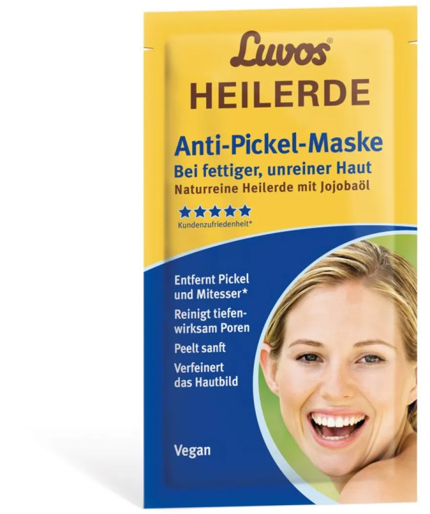 Luvos Heilaarde gezichtsmasker onzuivere vette huid (15 ml)