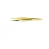 Malteser Pincet 8 Cm Verguld Spits 424-G (1 stuk)