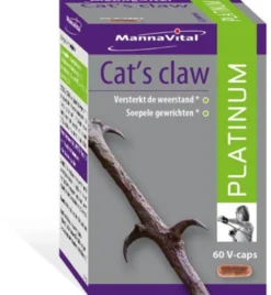 Mannavital Cats claw platinum (60 capsules)