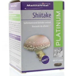 Mannavital Shiitake Platinum (60 capsules)