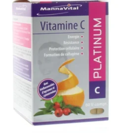 Mannavital Vitamine C platinum (60 tabletten)
