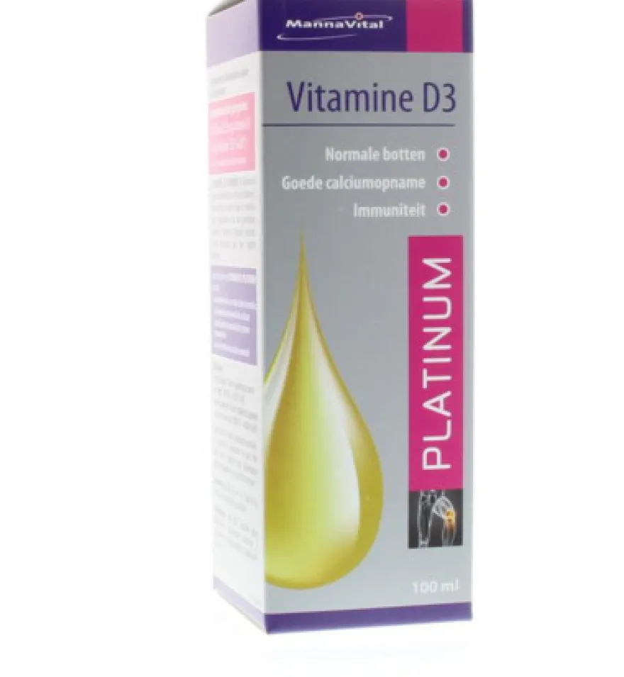 Mannavital Vitamine D3 platinum (100 ml)