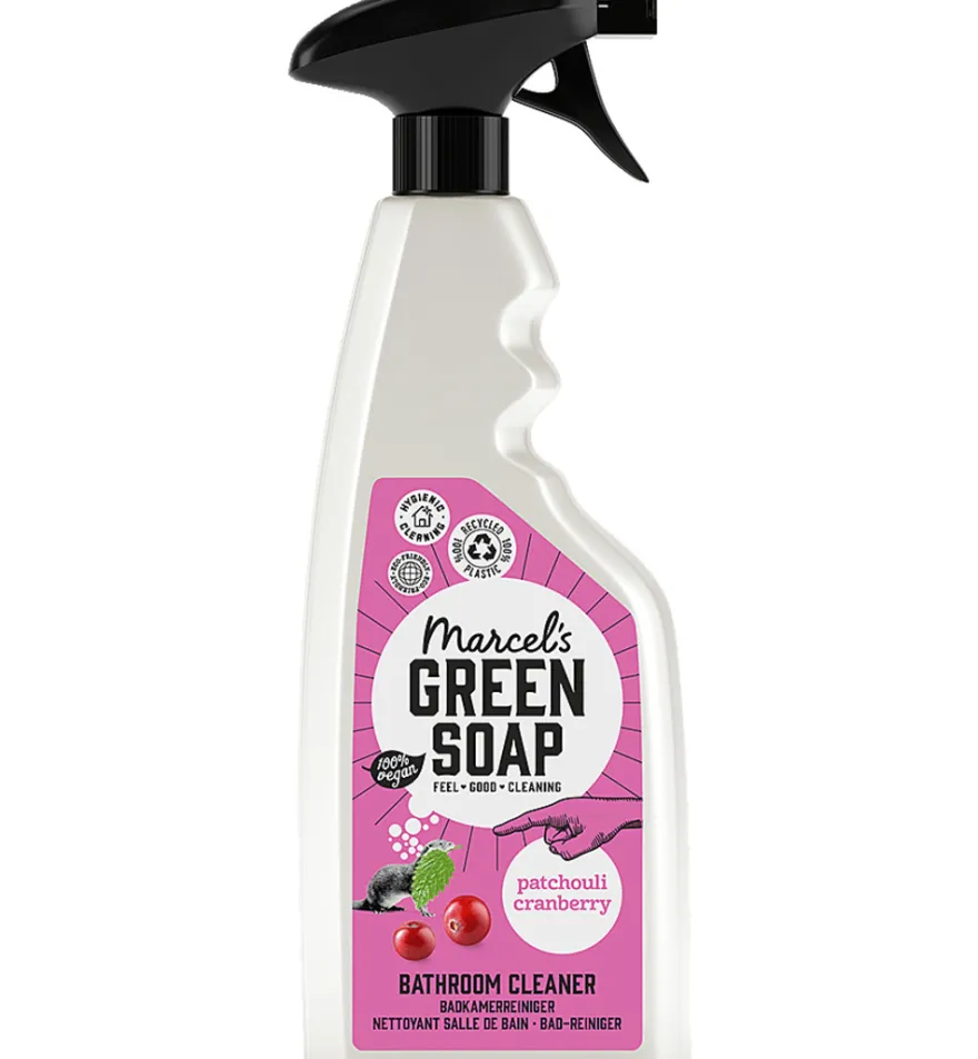 Marcel’s Green Soap badkamerspray patchouli & cranberry (500 ml)