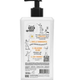 Marcel’s Green Soap Handzeep sinaasappel & jasmijn (500 ml)