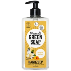 Marcel’s Green Soap Handzeep Vanille & Amber (500 ml)