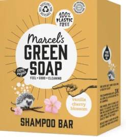 Marcel’s Green Soap Shampoo Bar Vanilla & Cherry (90 gr)