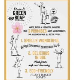 Marcel’s Green Soap Shampoo Bar Vanilla & Cherry (90 gr)