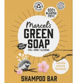 Marcel’s Green Soap Shampoo Bar Vanilla & Cherry (90 gr)