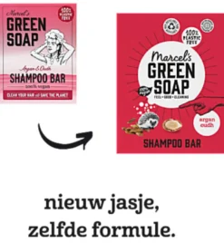 Marcel’s Green Soap Shampoo Bar Argan & Oudh (90 gr)