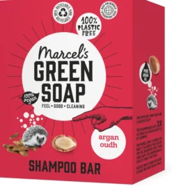 Marcel’s Green Soap Shampoo Bar Argan & Oudh (90 gr)