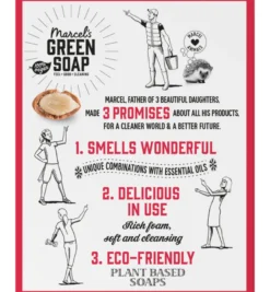 Marcel’s Green Soap Shampoo Bar Argan & Oudh (90 gr)