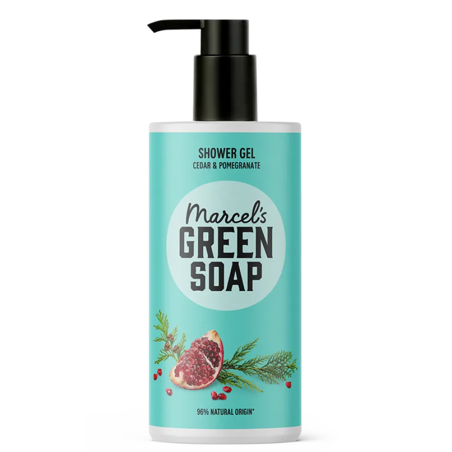 Marcel’s Green Soap Shower Gel Cedar & Pomegranate (300 ml)