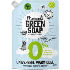 Marcel’s Green Soap Wasmiddel Universeel 0% Navulling (1000 ml)