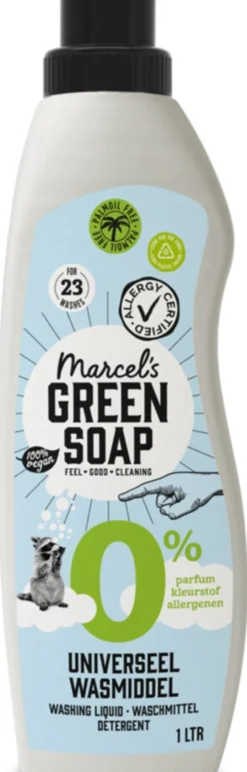 Marcel’s Green Soap Wasmiddel Universeel 0% (1000 ml)