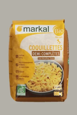 Markal Coquillettes 1/2 Volkoren Bio (500 gr)