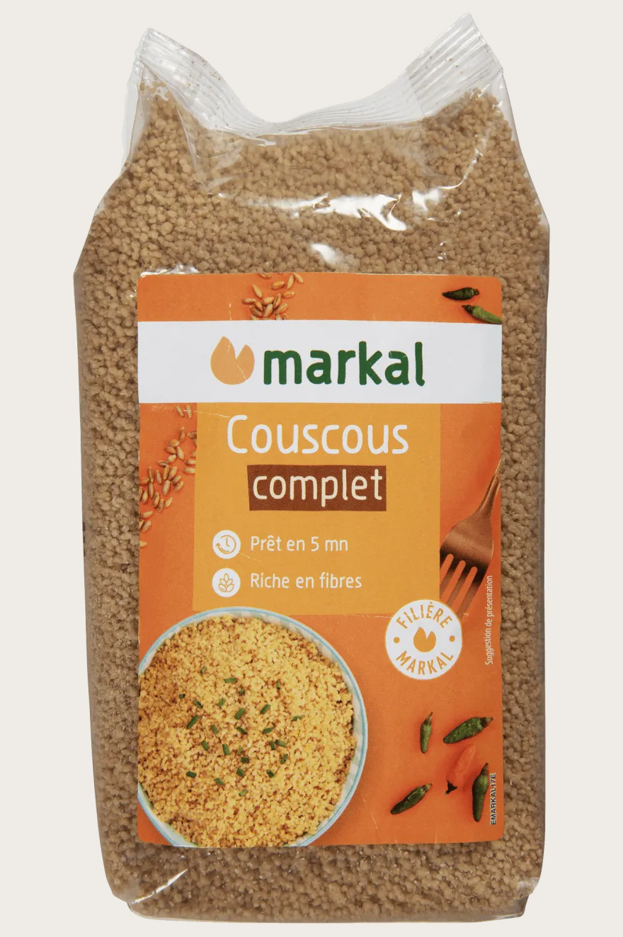 Markal Couscous Volkoren Bio (500 gr)
