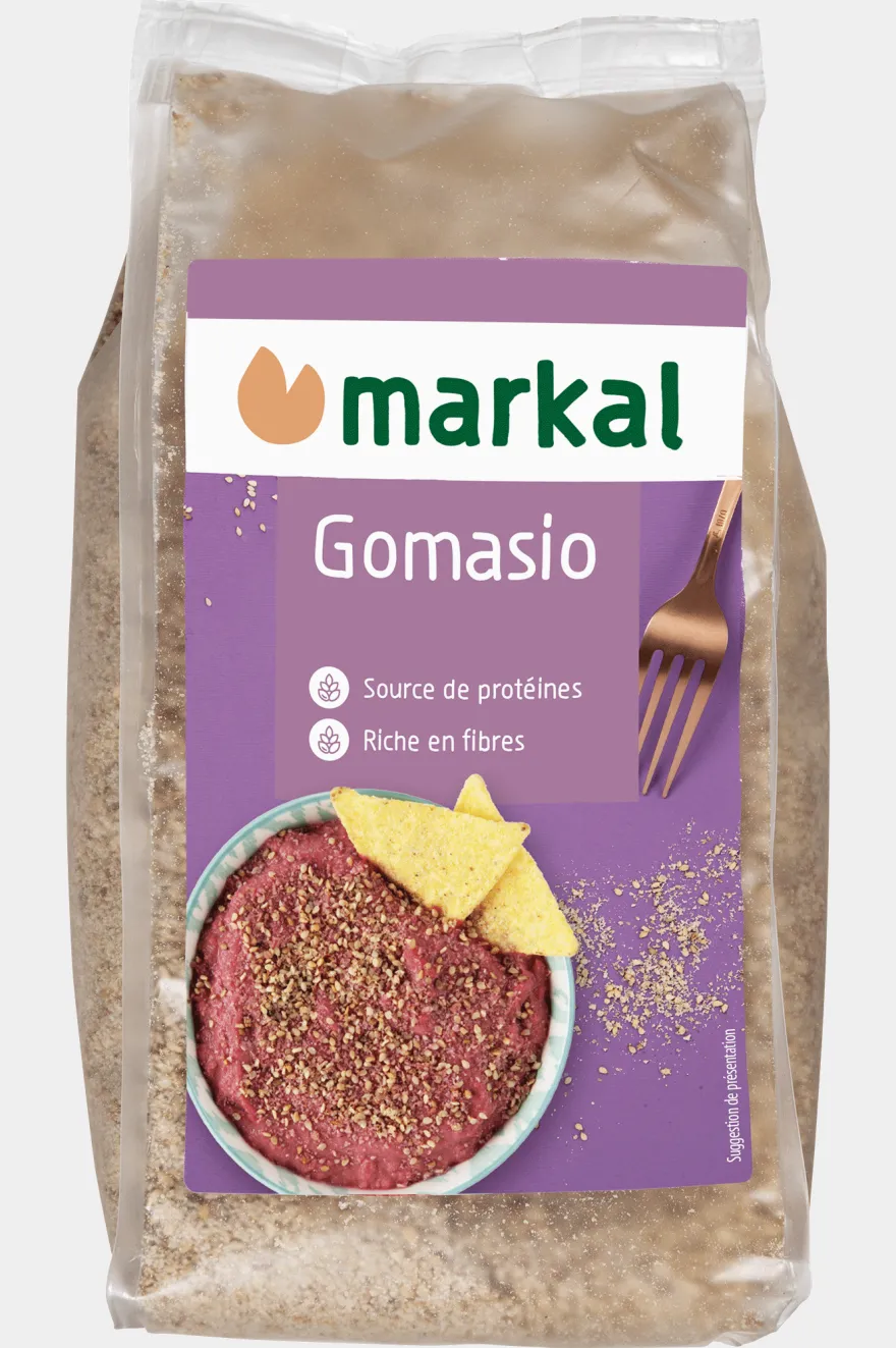 Markal Gomasio (gemengd Zeezout + Sesam) Bio (500 gr)