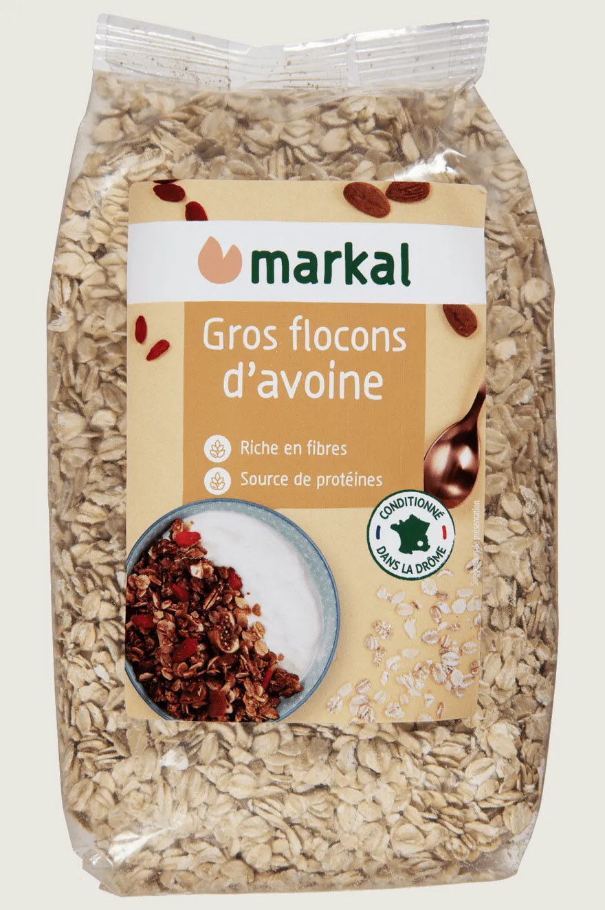 Markal Havervlokken Grof Bio (500 gr)