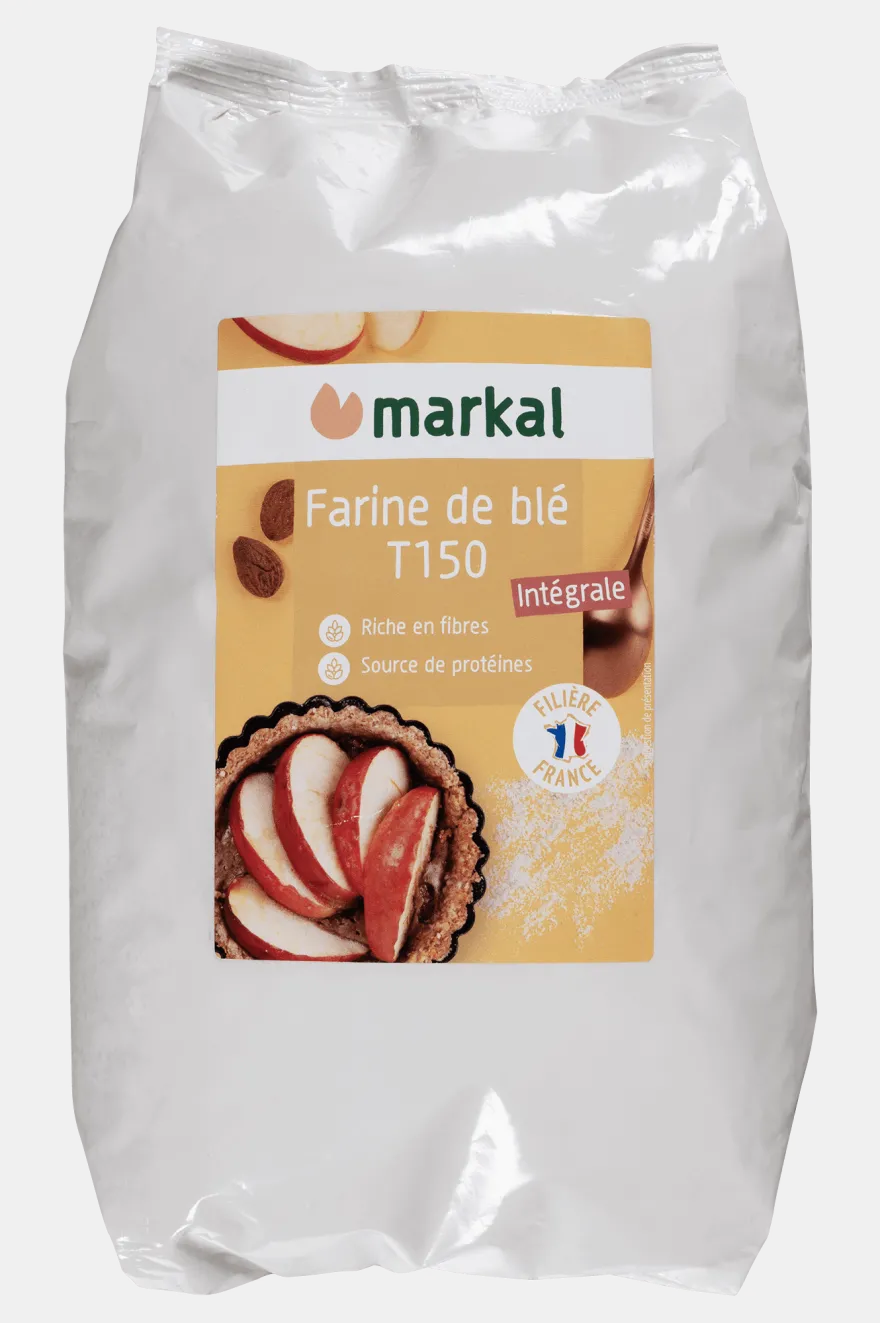 Markal Tarwebloem Volkoren T150 Bio (1000 gr)