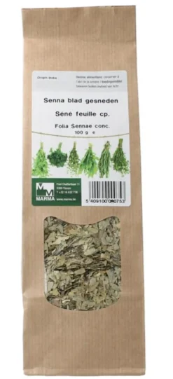 Marma Senna Blad Gesneden (100 gr)