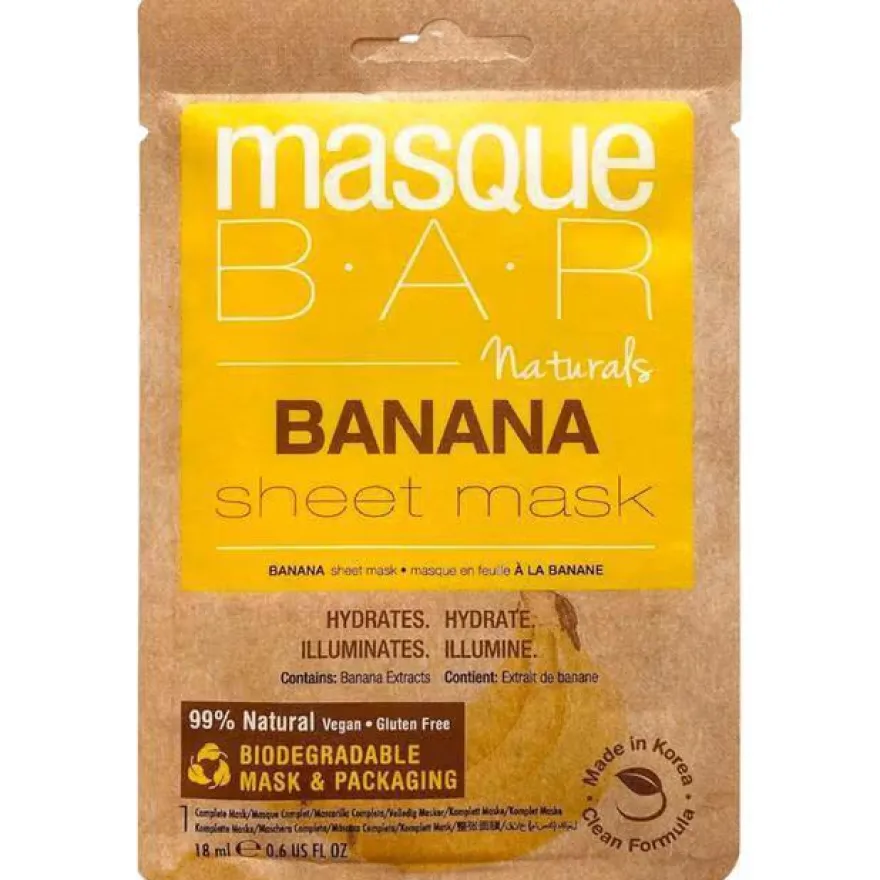 Masquebar Mask Sheet Naturals Banana (18 ml)