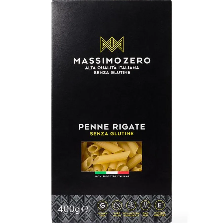Massimo Zero Penne Rigate Glutenvrij (400 gr)