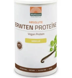 Mattisson Absolute Erwten Proteine Vanille Vegan (350 gr)