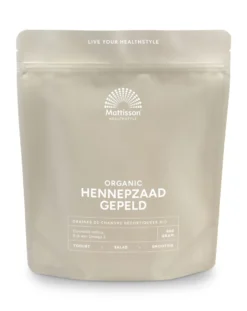Mattisson Absolute Hemp Seeds Hulled Hennepzaad Gepeld Bio (500 gr)