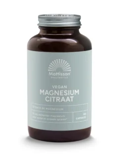 Mattisson Active Magnesium Citraat 400mg (180 vega capsules)