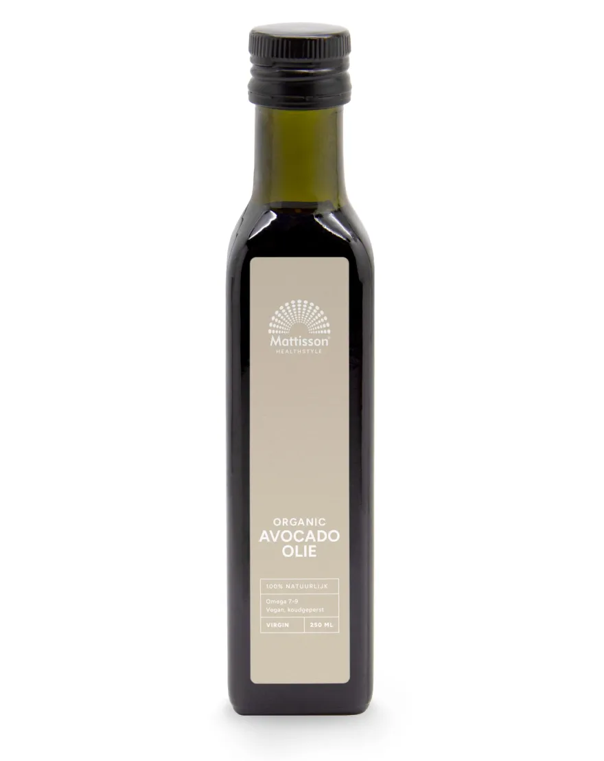 Mattisson Biologische Avocado Olie Virgin Koudgeperst Bio (250 ml)