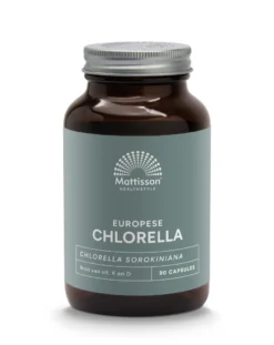 Mattisson Europese Chlorella 775Mg Bio (90 vega capsules)