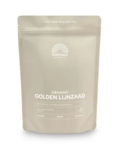 Mattisson Golden Lijnzaad Omega 3 Bio (500 gr)