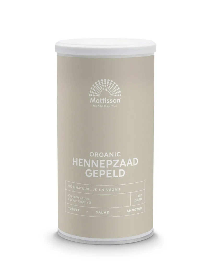 Mattisson Hennepzaad Gepeld Bio (250 gr)
