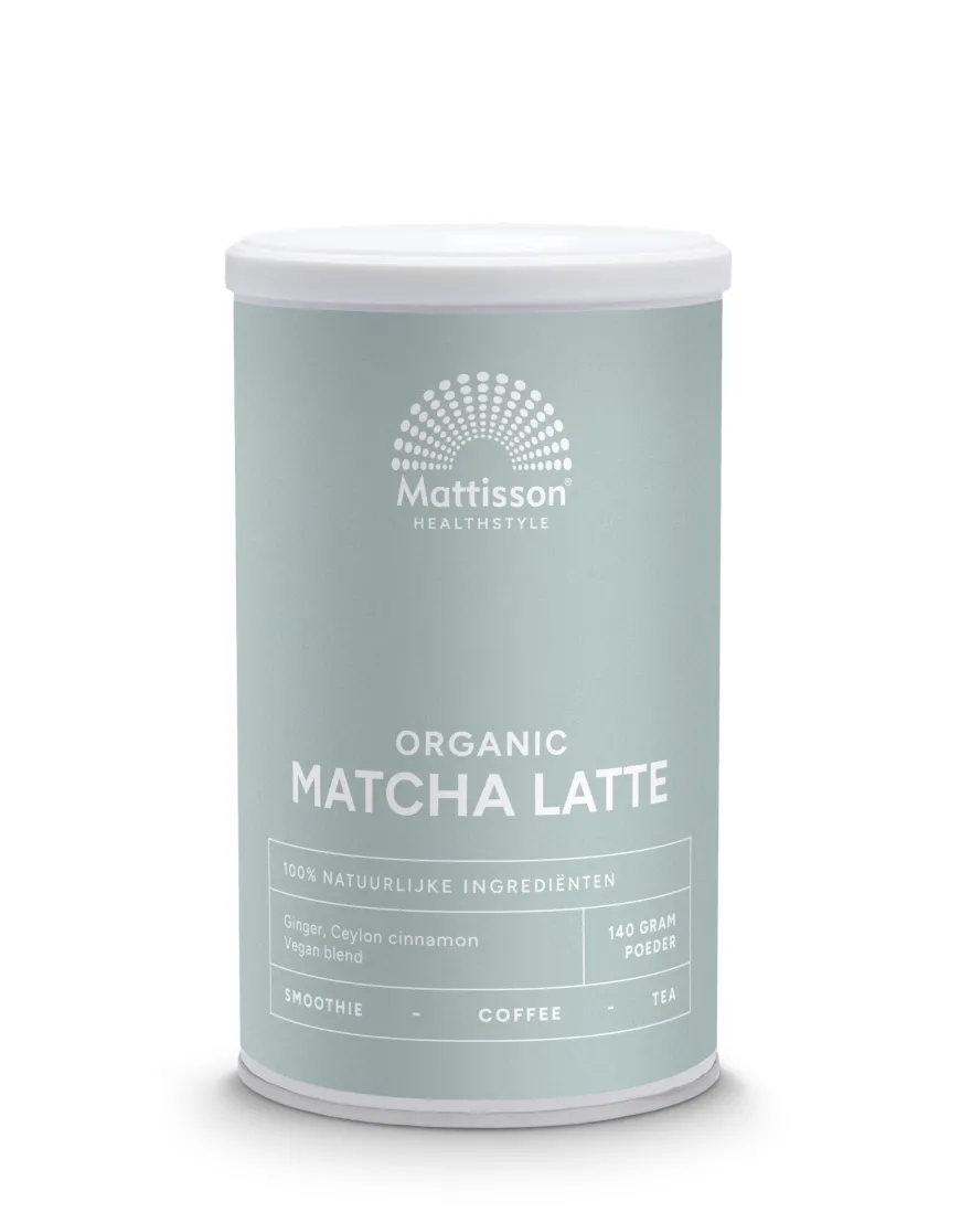 Mattisson Latte Matcha Gember – Ceylon Kaneel Bio (140 gr)