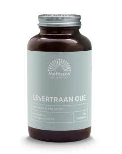 Mattisson Levertraanolie 1000Mg Met Vitamine A/D (120 capsules)