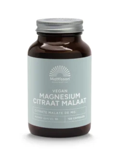 Mattisson Magnesium Citraat Malaat Poeder (120 vega capsules)