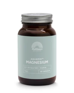 Mattisson Magnesium Uit Mineraalrijk Zeewater Aquamin (90 vega capsules)