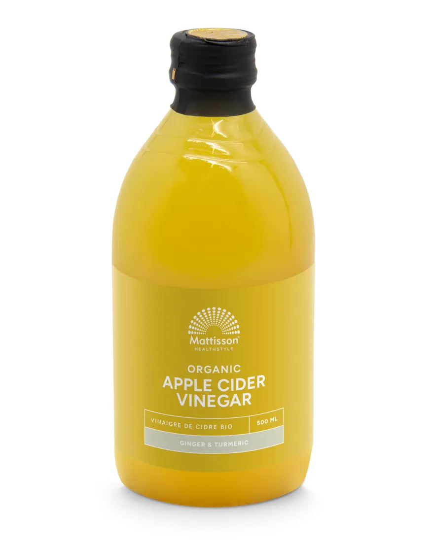 Mattisson Organic Apple Cider Vinegar Ginger Bio (500 ml)